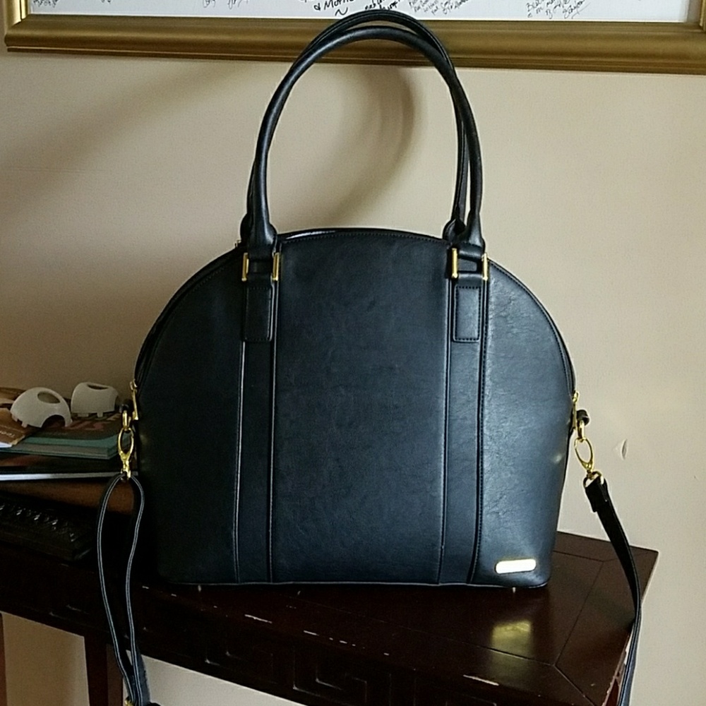 Vegan Leather Diaper Bag